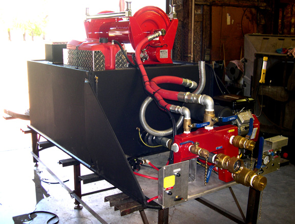 CAFS Skid Unit